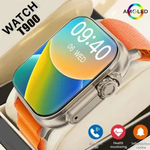 Smartwatch Heart Rate Monitor Alert  for Android IOS Men ,Women