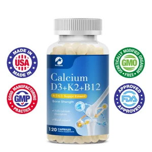 Kexinsh Vitamin D3K2 Capsules with Calcium